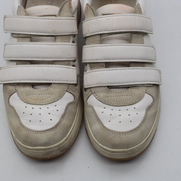 Veronica Beard Tizi Mix-Leather Women's Size  9 M Low-Top Sneakers White - Picture 11 of 12